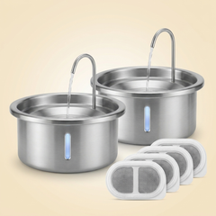 Wireless Twin Bundle: 2 fountains and 4 filters