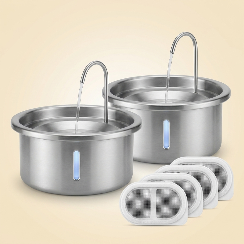 Wireless Twin Bundle: 2 fountains and 4 filters